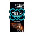 thumbnail image 1 of Chocolate amargo Turin con almendra zero sugar, 55% cacao 100 g, 1 of 4