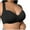 Black, variant on Aofany Bras for Women Plus Size Front Closure Everyday Bras Comfy Full Coverage Support Bralette Comfort No Underwire Push Up Bras for Big Breast 38B/C-46B/C