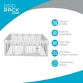 thumbnail image 2 of BIRDROCK HOME Dog Playpen w/ Door, 16 Panel, 25.6in H | Strong Plastic, Non-Slip Puppy Playpen, Secure Pet Gate | Indoor Outdoor Fence | Configurable Panels | Medium to Large Pets - White, 2 of 9