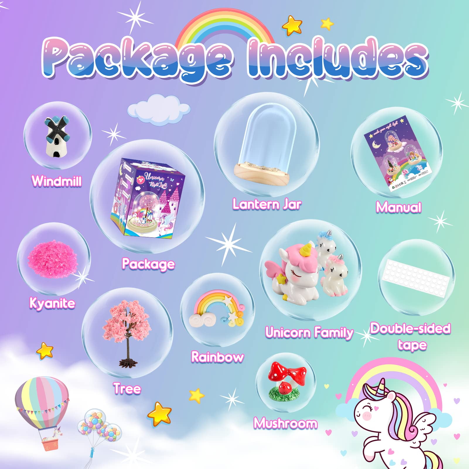 Lekebaby Unicorn Crafts for Girls Ages 6-8 Rock Painting Kit for Kids Ages  4-8 - Unicorn Arts and Crafts Glow in The Dark Painting Rocks for Kids -  Great Christmas Painting Gifts
