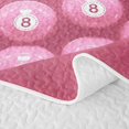 thumbnail image 5 of Erosebridal Lucky 8 Twin Quilt Set Blush Twin Coverlet Set, Blush Circle 2-Piece 1 Bedspread and 1 Pillowcase, 5 of 7