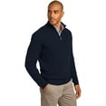 thumbnail image 4 of Port Authority &174; Pull 1/2-Zip. Sw290 4XL Navy, 4 of 5