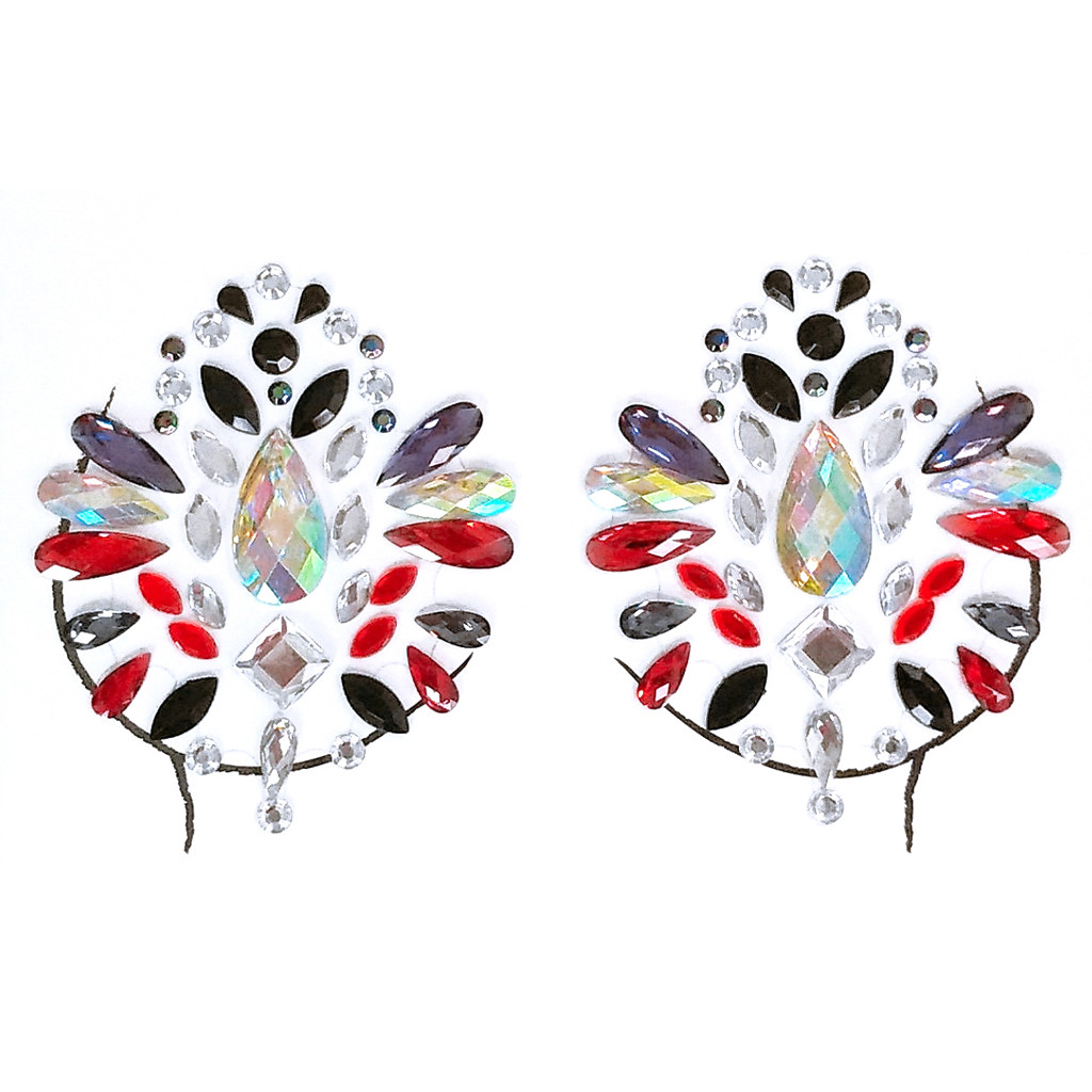 Face Gems Adhesive Glitter Jewel Tattoo Wedding Festival Rave Party