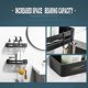 thumbnail image 4 of 2 uds carrito de ducha negro, estante de ducha de Metal, estantes de baño montados en la pared con ganchos, organizador de ducha para champú, pared del baño, 4 of 5