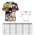 thumbnail image 2 of The Loud House T-Shirt for Women Casual Printed Tee Stylish Soft Graphic Shirts Top Short-Sleeve Outfit XL, 2 of 8