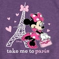 thumbnail image 3 of Disney - Mickey & Friends - Minnie Mouse - Take Me to Paris - Toddler And Youth Girls Short Sleeve Graphic T-Shirt, 3 of 5