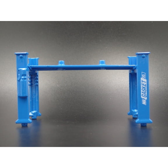 Open Box MR GASKET CO 1:64 SCALE AUTO SHOP MECHANIC GARAGE 4 POST CAR LIFT DIECAST MODEL