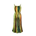 thumbnail image 1 of Peach Couture Women's Halter Neck Sleeveless Tropical Print Beach Maxi Dress, 1 of 1