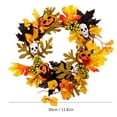 BNNG 12 Inch Fall Garland Front Door Thanksgiving Garland Fall Garland ...
