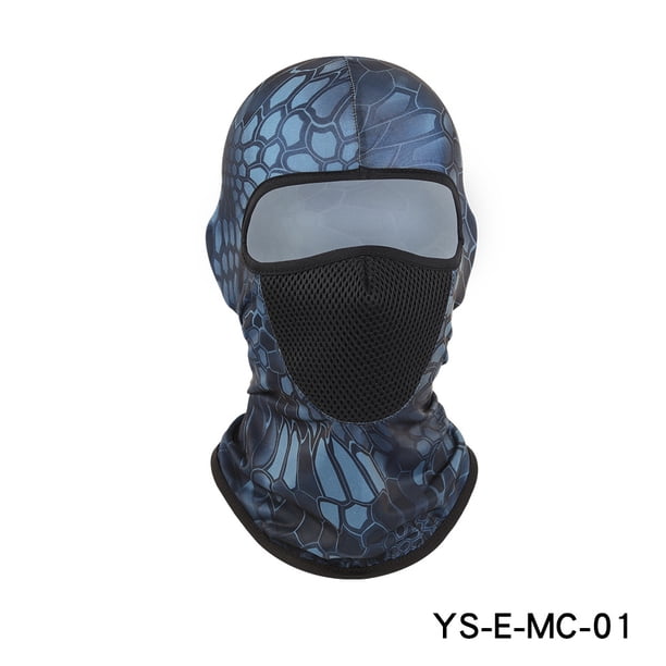 Gorro con estampado de seda de hielo, para montar al aire libre, máscara para la cabeza, forro transpirable, máscara para bicicleta, gorro para la cabeza