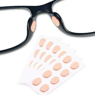 CCOCC 20 Pairs Eyeglass Nose Pads,Comfortable Eye Glasses Nose Pads Non Slip, Stick-On Foam Nose Pads for Glasses,Beige