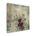 thumbnail image 4 of Trademark Fine Art 'Floral Collage White Space' Canvas Art by Marcee Duggar, 4 of 4