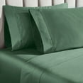 thumbnail image 6 of BNM Egyptian Cotton 850 Thread Count Bed Sheet Set, Full, Green, 6 of 8