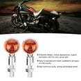 thumbnail image 3 of Spptty Motorcycle Turn Signal Indicator,Motorcycle Turn Signal Light,2Pcs Motorcycle Bullet Turn Signal Lamp Indicator Light Modification Accessory, 3 of 9