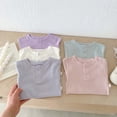 thumbnail image 4 of LYMAYTER 3M-24M ‌Baby Bodysuits for Boys Girls Newborn Soft Breathable Short Sleeve Romper Infant Wear‌, 4 of 8