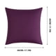 thumbnail image 3 of Funda impermeable para almohadas exteriores 45x45 cm - Protector de cojín moderno de color sólido para muebles de jardín, piscina, jardín, 3 of 5