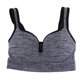 thumbnail image 1 of Mujer Yoga Fitness Stretch Entrenamiento Camiseta sin mangas Chaleco sin costuras Sujetador deportivo acolchado inalámbrico (Negro M), 1 of 5