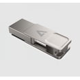 thumbnail image 2 of V7 Type C Dual-Purpose Flash Drive USB-A 3.2, Silver, 2 of 4