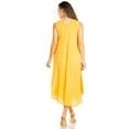 thumbnail image 2 of Sakkas Everyday Essentials Caftan Tank Dress / Cover Up - Orange - One Size, 2 of 5