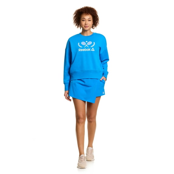 Reebok Women's Prep Crewneck Sweatshirt, Sizes XS-XXXL