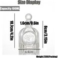 thumbnail image 2 of 100ML/3.3oz Empty Fragrance Glass Diffuser Bottle Jar with Lid Aromatherapy Storage Container Fragrance Accessories for Home Oil Fragrance Decoration (Reed Sticks Excluded), 2 of 8