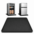 thumbnail image 6 of Mini Fridge Silicone Mat,24''x24''x0.5'', Under Refrigerator Mat Mini Fridge Drip Pan Prevents Appliance Leakage Water Spills, Protects the Floor From Damage and Cleanliness(Black), 6 of 12