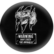 Jeep Spare Wheel Tire Cover [Wrangler Accessories] UV Resistant, Heavy Duty, Soft Back - Jurassic Raptor Cover Slash - its Grand Cherokee, Liberty, SUV (30/31" (235/70R16), (275/65R17), (265/70R16))