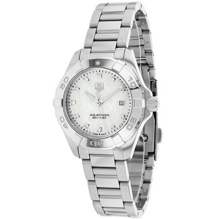 Tag Heuer Women's Aquaracer Watch Quartz Sapphire Crystal WAY1413. BA0920