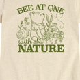 thumbnail image 2 of Winnie the Pooh - Bee At One With Nature - Toddler Girls Fitted Short Sleeve T-Shirt, 2 of 4