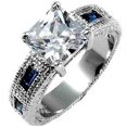 thumbnail image 1 of Prima Donna Sapphire CZ Ring- <b>Size :</b> 06, 1 of 1