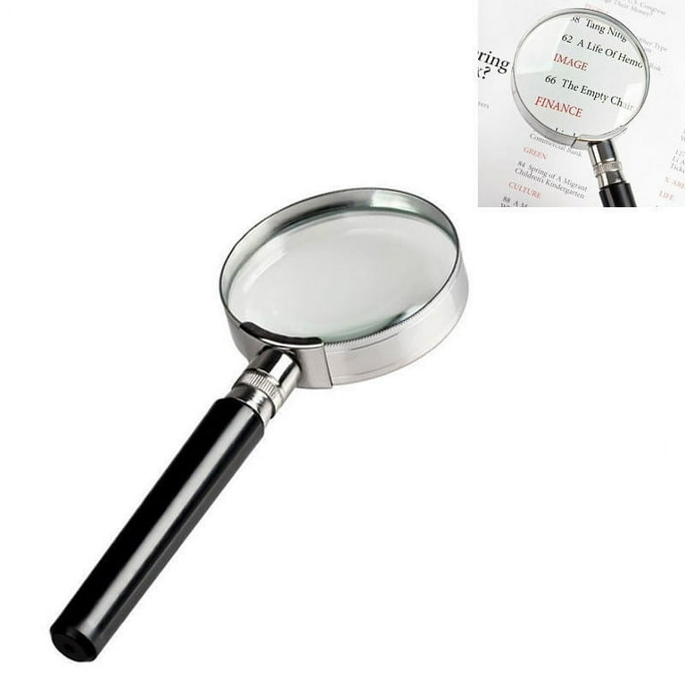 Magnifying Glass, 2 Pack, 10X Magnifier, 75mm Glass Lens, Magnifying Glass  for Kids and Adults - Mr. Pen Store