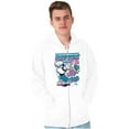 thumbnail image 5 of Cool Fighting Popeye Refuse to Lose Zip Hoodie Sweatshirt Men Brisco Brands M, 5 of 6