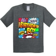 thumbnail image 3 of Inktastic Birthday Boy Comic Book Youth T-Shirt, 3 of 5