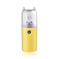 thumbnail image 1 of Facial fresco neblina pulverizador fabricante portátil recargable 30 ml mini humidificador fogger cara vaporizador de cuidado de la piel herramienta de belleza suministros tipo 2 amarillo kenally HA012086-06B, 1 of 6