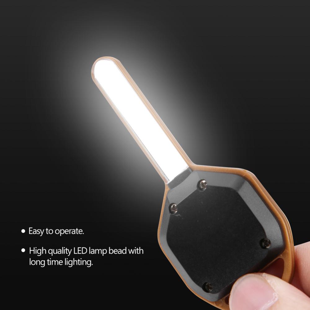 Garosa Bright LED Key Light Cover Keychain Torch Flashlight Keyring Cap