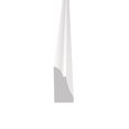 thumbnail image 3 of FixtureDisplays® 7 x 0.5 x 96" Premium MDF Baseboard Molding – Custom Length available, 7" Height, White Primer , Make to Order 90 Days  Smooth Paintable Finish 10256 x 50PK, 3 of 5