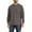#C04-Dark Gray, variant on YNGKMEA Men's Big and Tall Tshirt With Pocket Button Crew Neck Long Sleeve Classic T-Shirts Casual Solid Tee Cotton Thermal Tops Army Green S