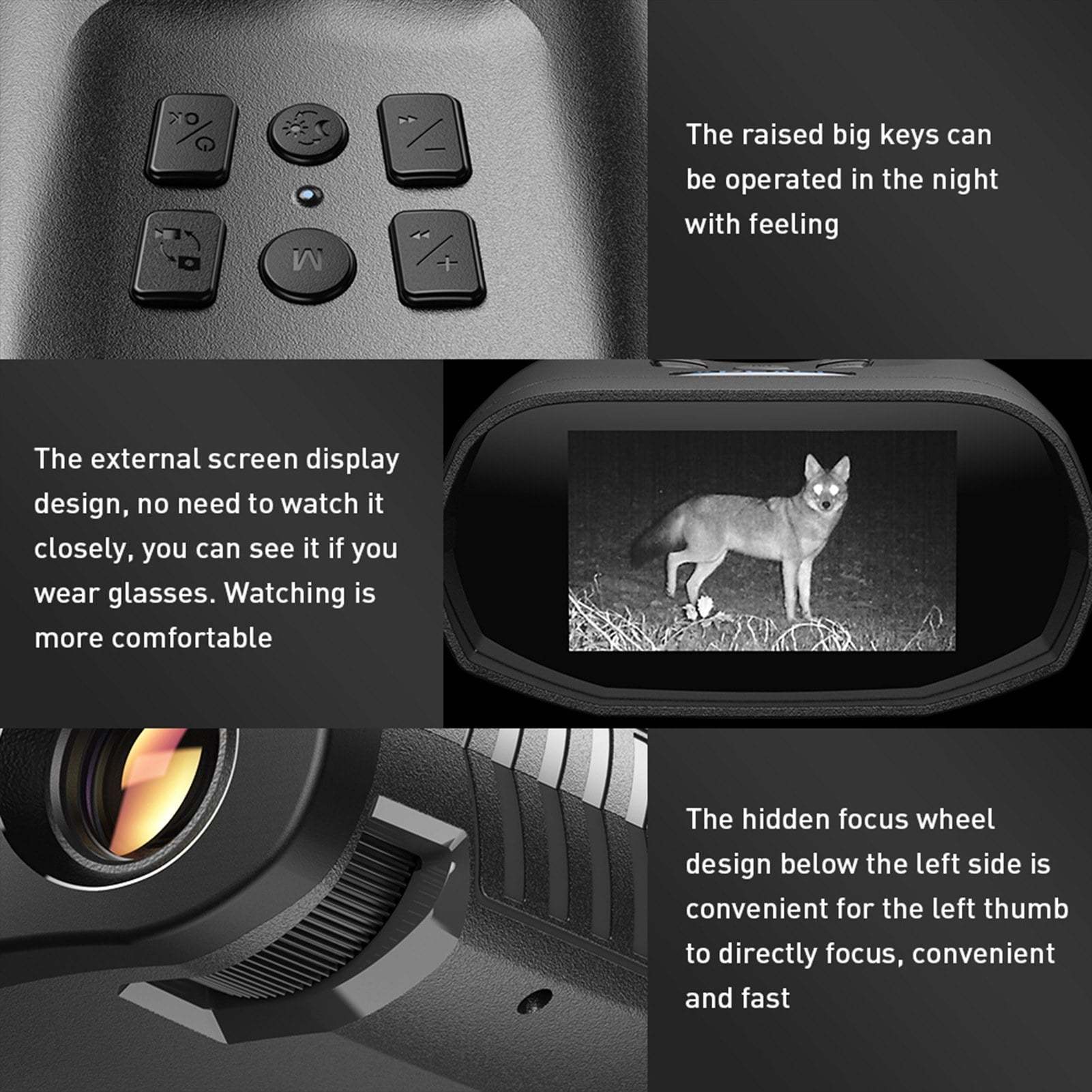 APEXEL APL-NV009 4K HD Night Vision Binoculars