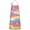 Pastel Wave Star, variant on Rainbow Tie Dye Cloud Apron-Garden Aprons for Women with Pockets-Cotton Linen Waterproof Kitchen Cooking Gardening Aprons Adjustable for Kitchen,Cooking,BBQ and Salon 33x27 Inch