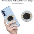 thumbnail image 2 of for Samsung Galaxy A14 5G Case Cute 6D Astronaut Case with Stand Function Luxury Plating Case Cover Slim Fit Soft TPU Shockproof Bumper Protective Electroplated Case for Girls Boys,Blue, 2 of 12