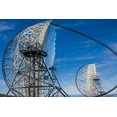 thumbnail image 2 of Bibikow, Walter 14x11 Gold Ornate Wood Framed with Double Matting Museum Art Print Titled - Canary Islands--Roque de los Muchachos Observatory-The Florian Goebel MAGIC Telescopes, 2 of 4
