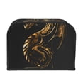 thumbnail image 2 of Balery Golden Dragon Tattoo Art Pattern Oven Cover Kitchen Bread Machine Protector, 4 Slice Toaster Cover for Home, Anti Dust Fingerprint Coaster Cover, 2 of 7