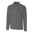 thumbnail image 2 of Men's Cutter & Buck  Gray Sacramento River Cats Big & Tall Traverse Stretch Quarter-Zip Top, 2 of 3