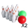 thumbnail image 1 of Juego de bolos perfke para niños 2 piezas de plástico, 1 of 5