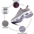 thumbnail image 3 of MAYKX Women Athletic Running Shoes, Lightweight Breathable Fashion Tennis Walking Sneakers, 3 of 6