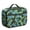 Football and Hexagon, variant on Football and Text Grey Pattern Insulated Lunch Bag Teens,Bento School Lunch Bag for Teens for Work,Picnic or Travel 10.6x7.7x4.3 Inches,12 Can Capacity