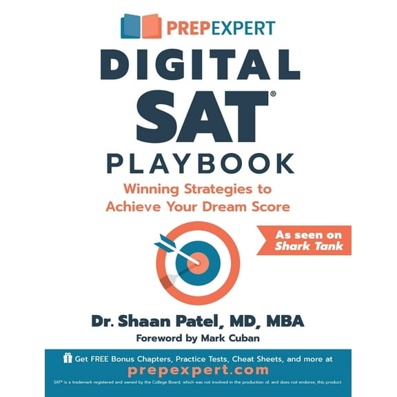 Prep Expert Digital SAT Playbook: Winning Strategies to Achieve Your Dream Score, (Paperback)