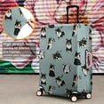 thumbnail image 4 of Black Corgi Luggage Cover Fashion Suitcase Cover Baggage Covers Fit 25-28 Inch Luggage (Go Travel), 4 of 5