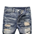thumbnail image 6 of Baggy Jeans For Teens Boys Boy's Stacked Jeans Skinny Fit Ripped Destroyed Distressed Fashion Comfy Denim Jeans Pants Baggy Jeans Kids Ripped, 6 of 6