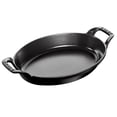 thumbnail image 6 of Staub Cast Iron 11" x 8" Oval Baking Dish - Matte Black, 6 of 6